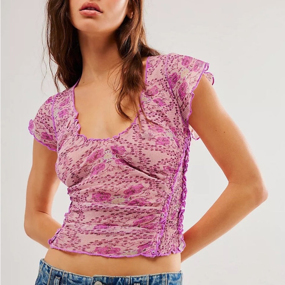 NWOT Oh My Baby tee by Free People in size Medium